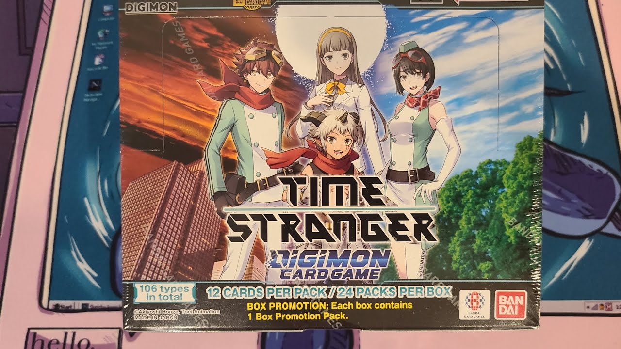 Digimon Card Game 2020 Time Stranger 1st unboxing part 6