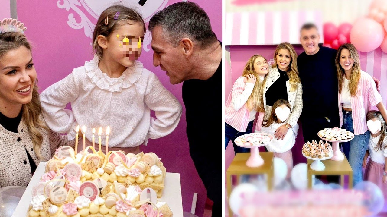 Bobo Vieri e Costanza Caraccioo festeggiano il compleanno della figlia Stella