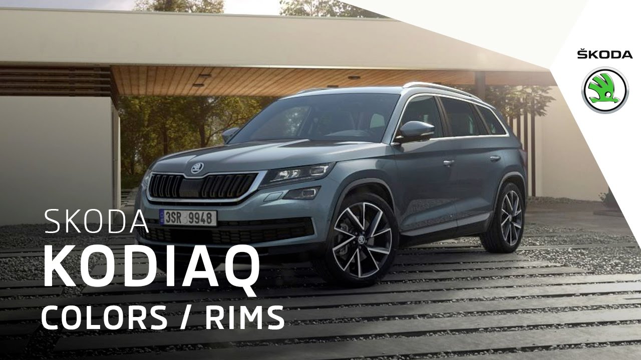Skoda Kodiaq - Available colors & Rims