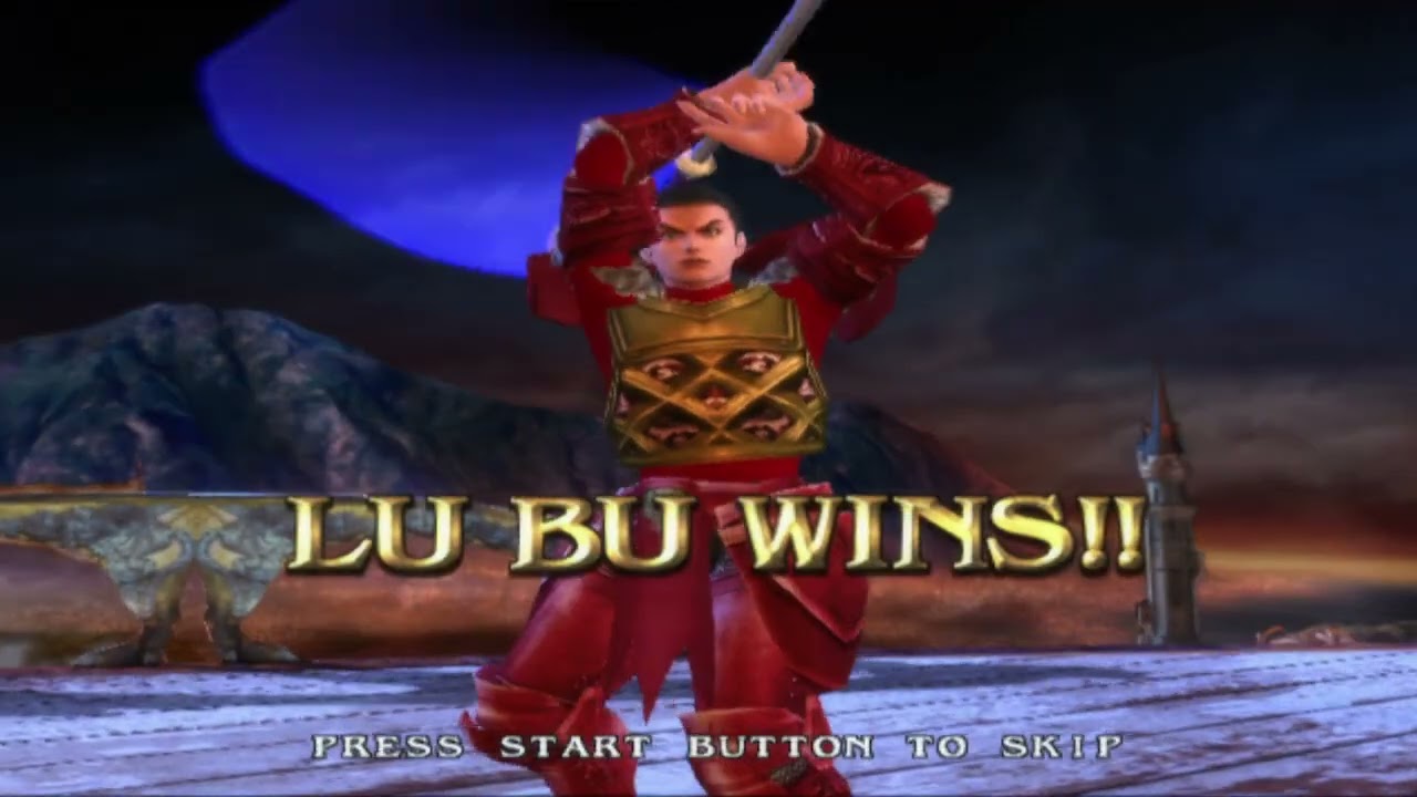 Soul Calibur 3 Arcade Edtion Lu Bu Vs guan yu
