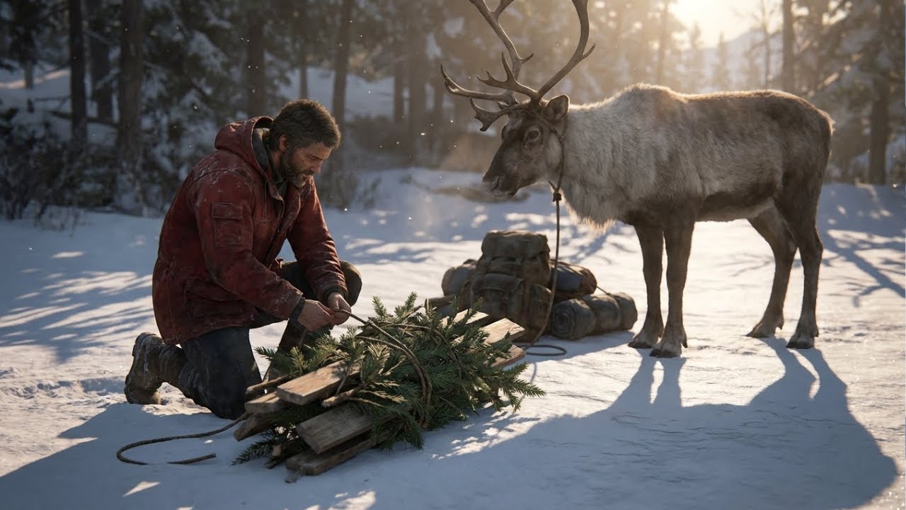 Rescue | Trapped on the Ice Cliff — A Reindeer Family Saves the Man Who Saved Them | Animal Rescue