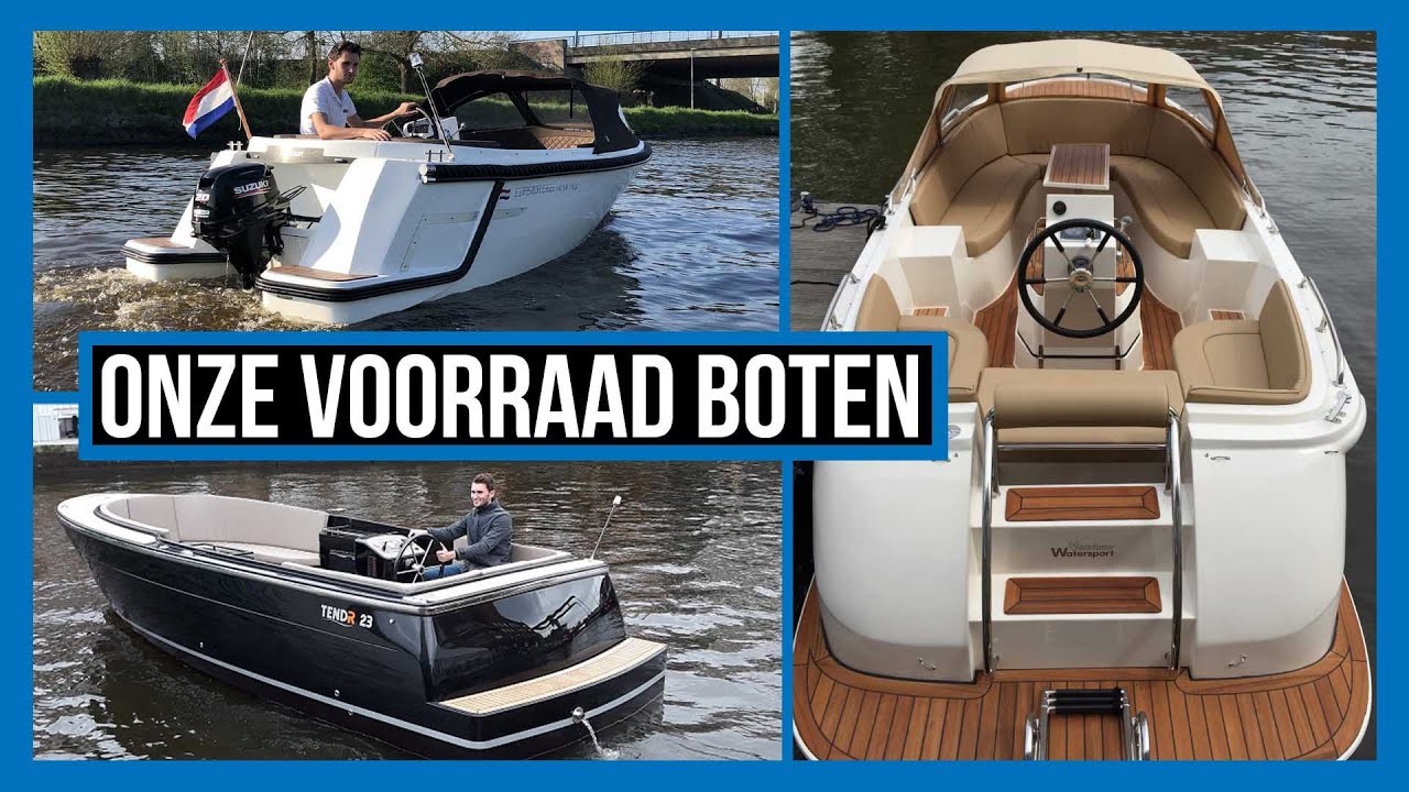 Sloep en tender videoblog #163: Boten op voorraad #2