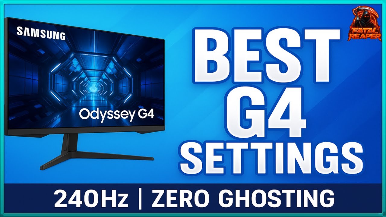 Лучшие настройки Samsung Odyssey G4 &mdash; максимальный FPS, точность цветопередачи и отсутствие ореол...