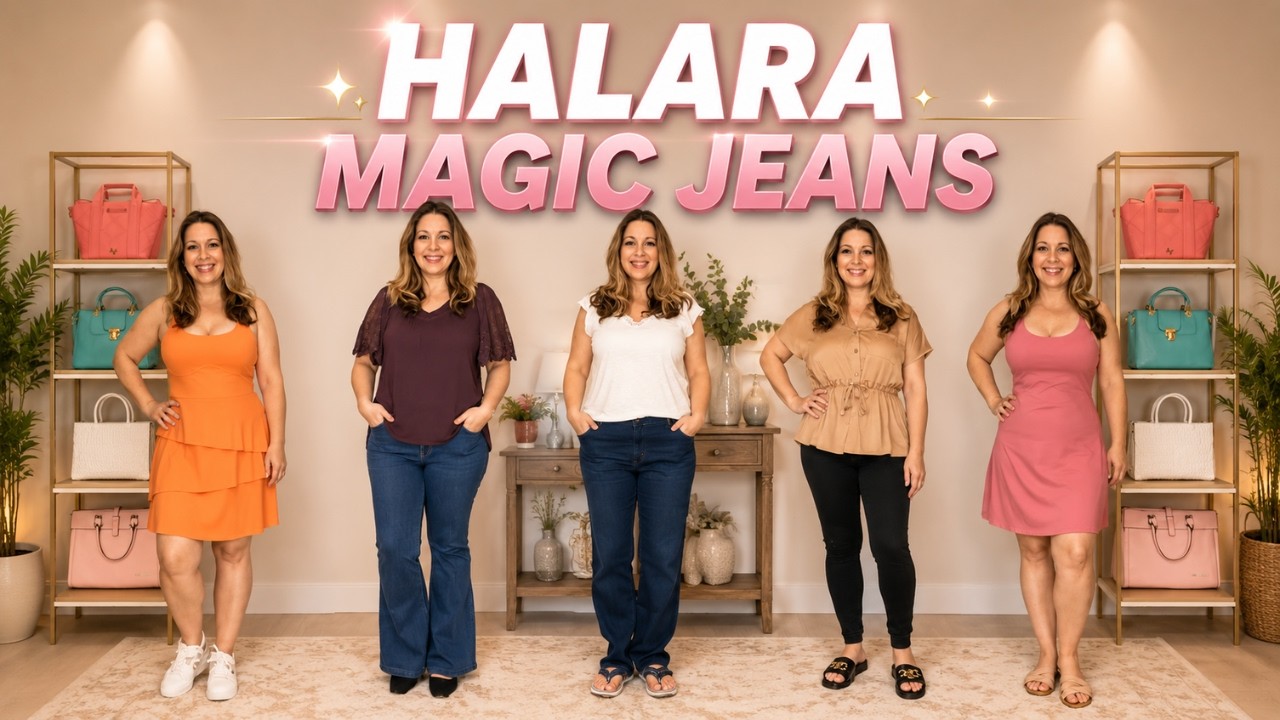 HALARA MAGIC JEANS | THE PERFECT FIT DENIM JEGGING | HALARA TRY ON HAUL & REVIEW