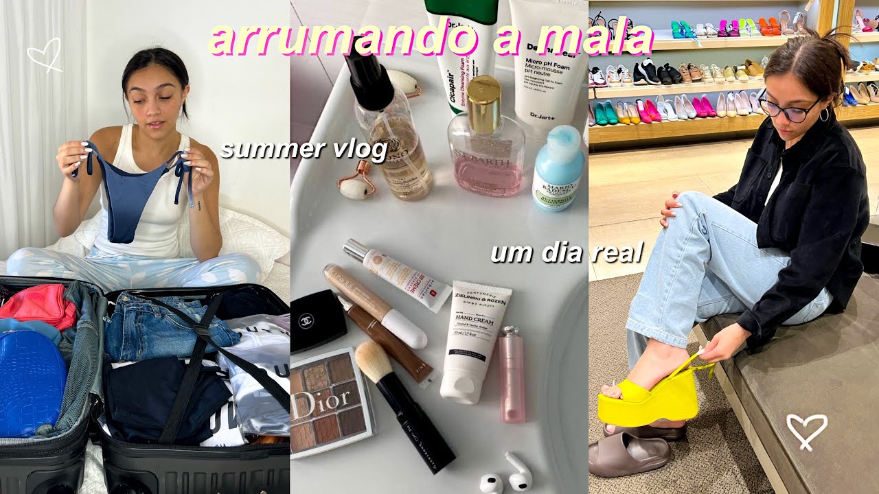 UM DIA REAL!  arrumando a mala & cinema com a familia
