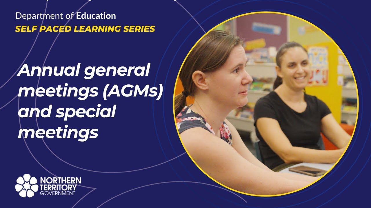 Annual general meetings and special meetings