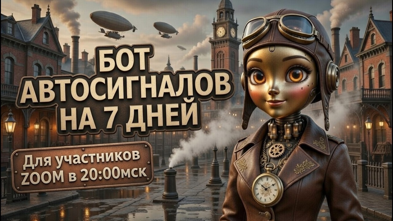 ZOOM трансляция с подключением ботов Polymarketна 7 дней (большой обзор)