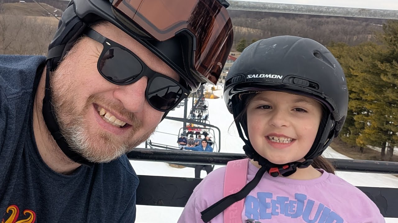 Cora Skiing for the 3rd time ever! 2-28-26