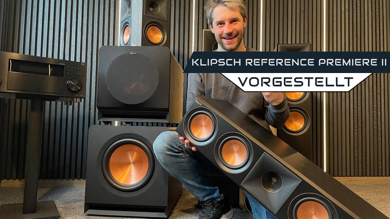 Klipsch Reference Premiere II Lautsprecher-Serie mit garantierten Heimkino-Spaß