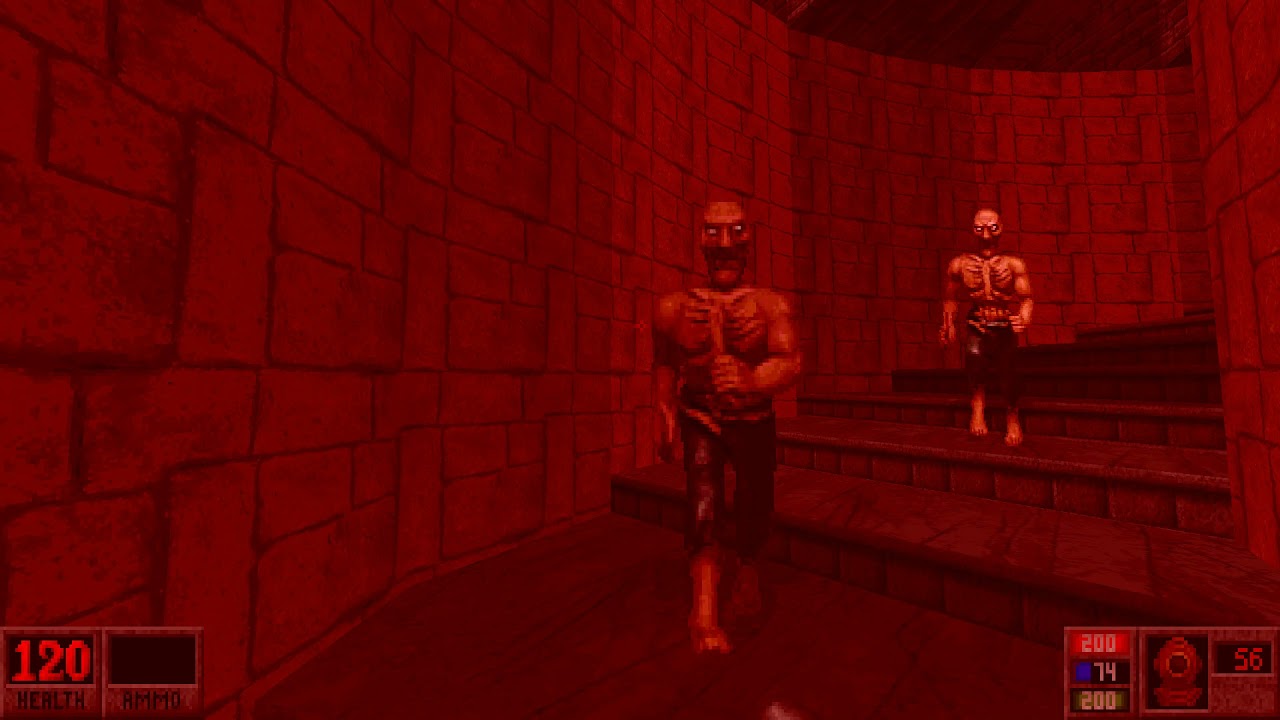 Blood (1997) - Extra Crispy Walkthrough: Cryptic Passage