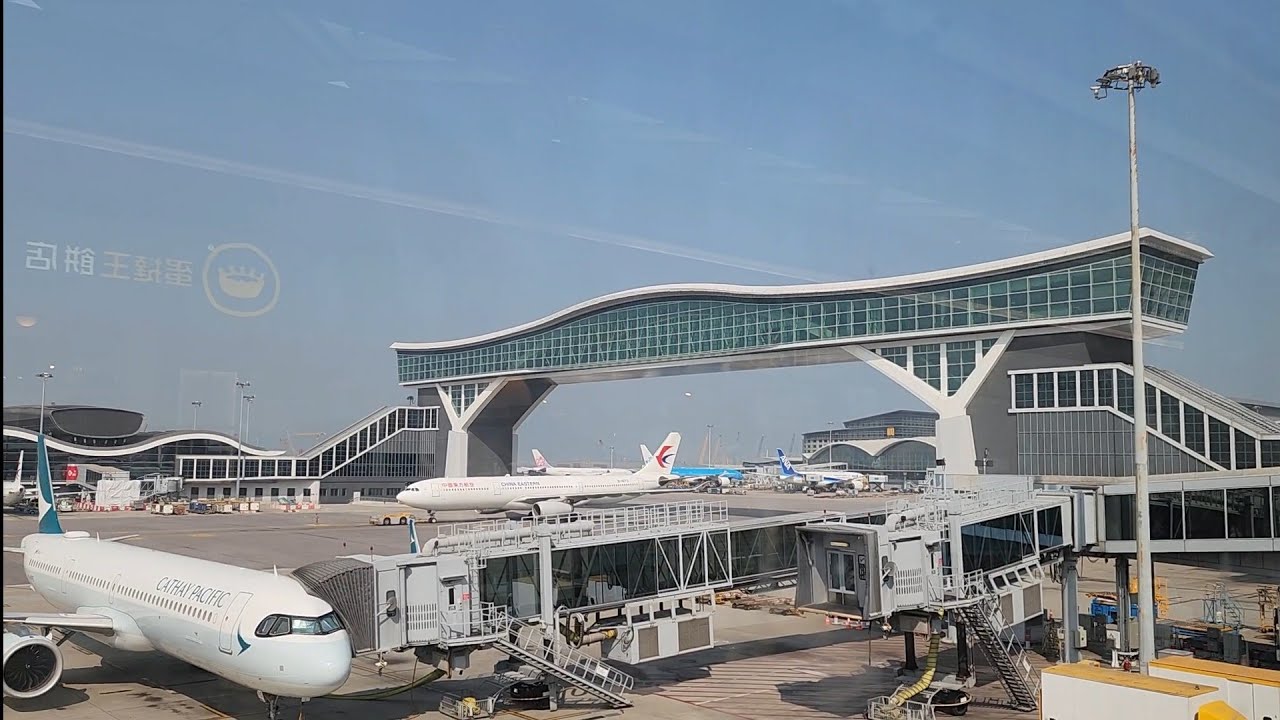 Hong Kong International Airport Terminal 1 (HKG) ✈️ || Chek Lap Kok, New Territories, Hong Kong