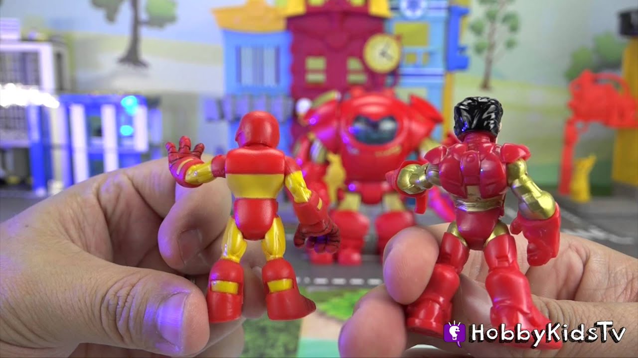 Hulkbuster and Iron Man Toy Review