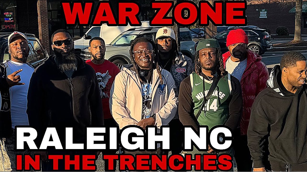 RALEIGH NC HOOD TOUR: WITH SOUTHSIDE HEAT, MOST DANGEROUS HOODS 😳..