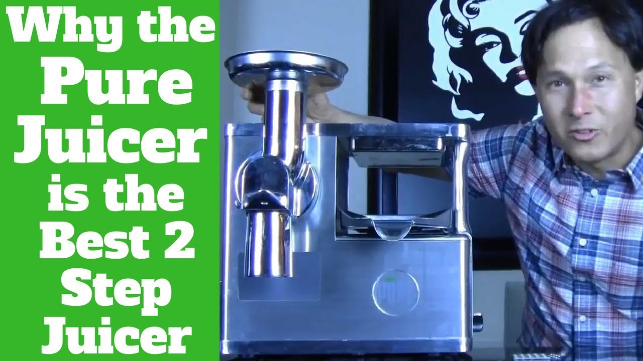 Why the Pure Juicer is the Best 2 Step Juice Machine for Therapy