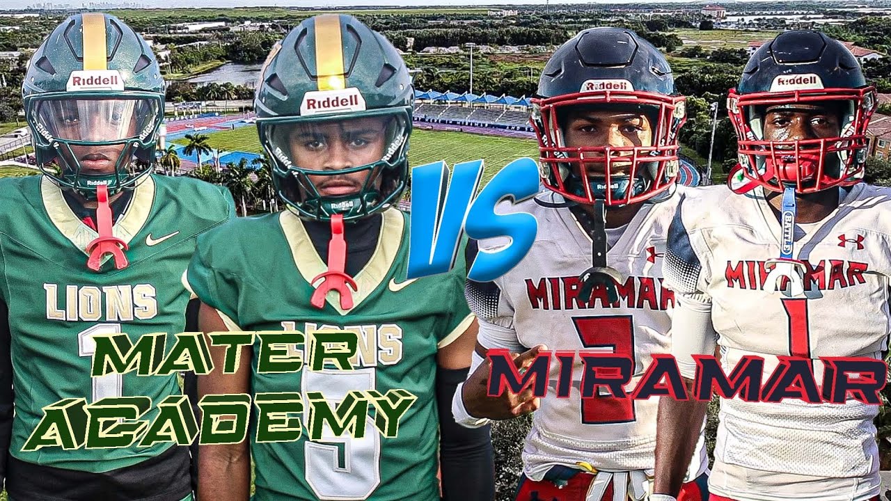 Game Day Drama: Mater Academy 🦁 vs Miramar 🔵🔴 Highlights!