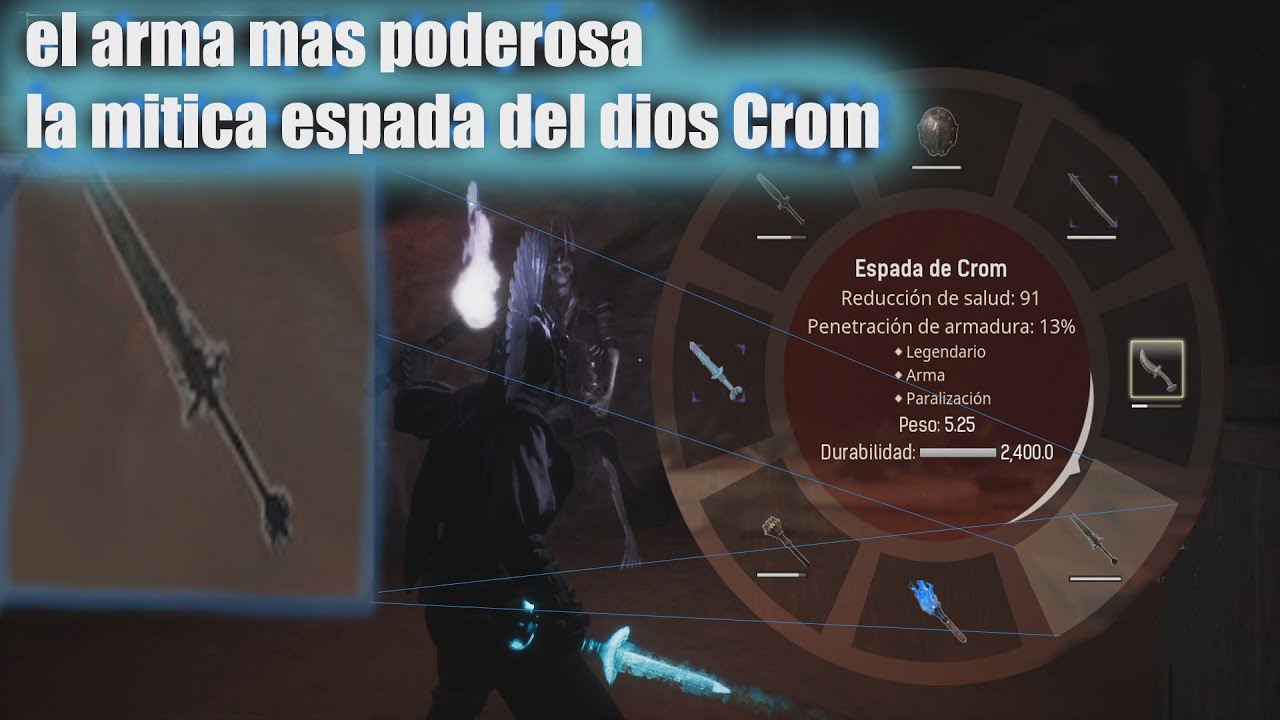 Conan Exiles como conseguir la espada de Crom