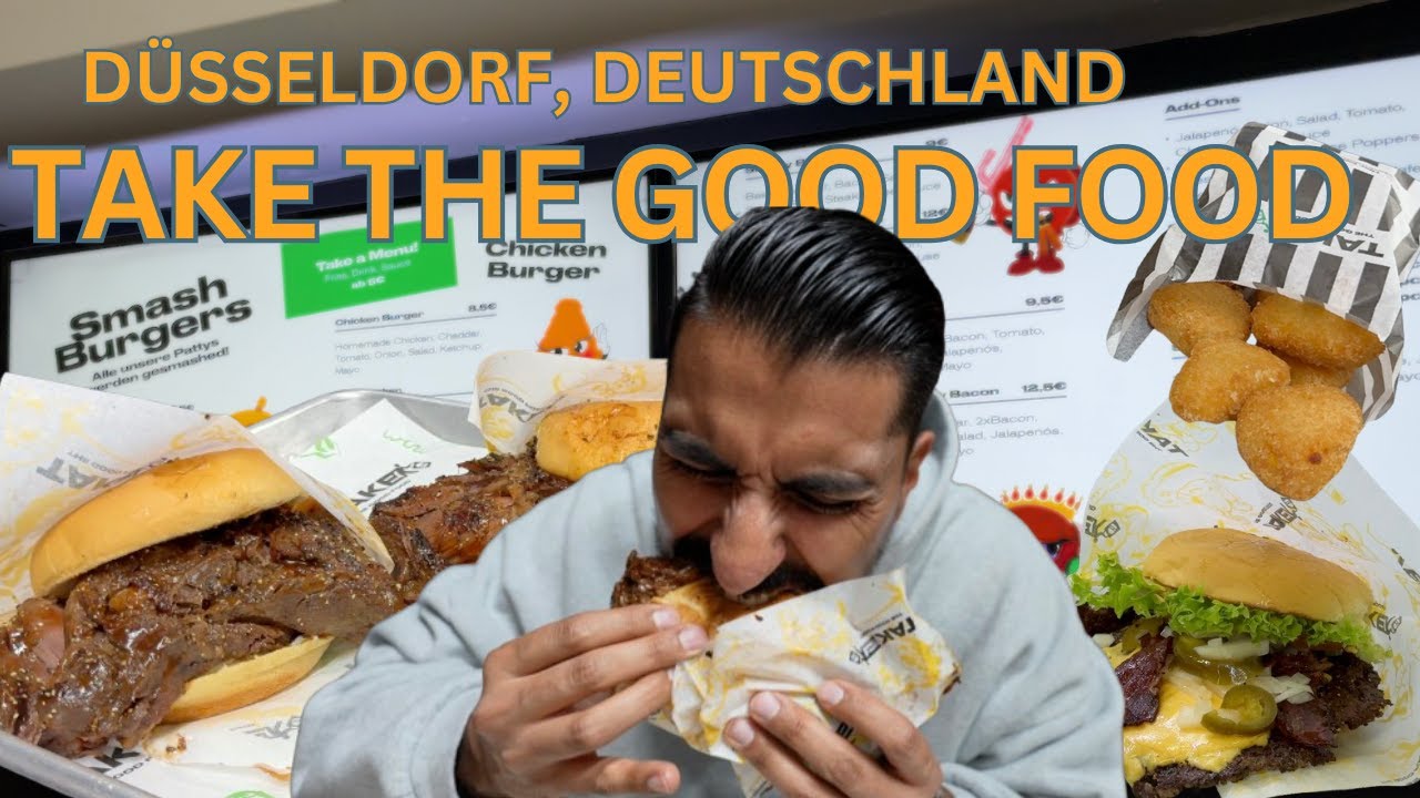 Take The Good Food – Der gehypte Rippchen-Burger in Düsseldorf!  | Comfort Critics Food Review