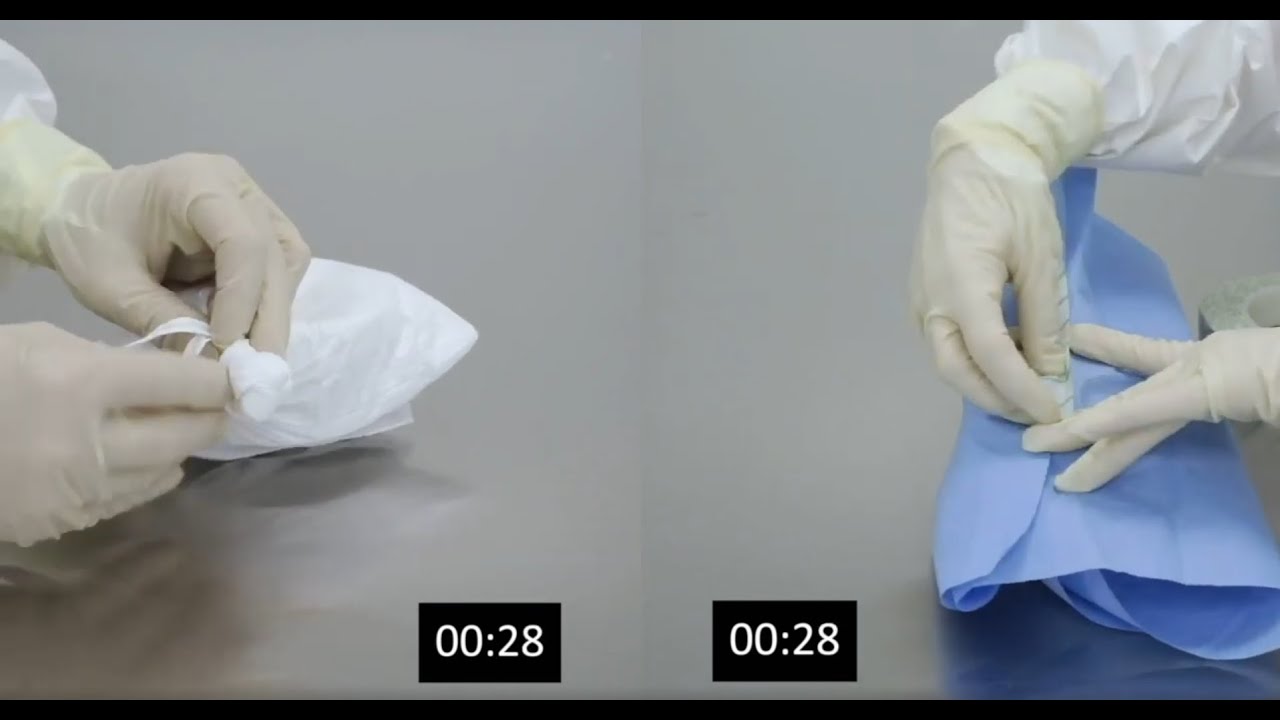 Pharmaclean&reg; Tyvek&reg; cover vs medical paper