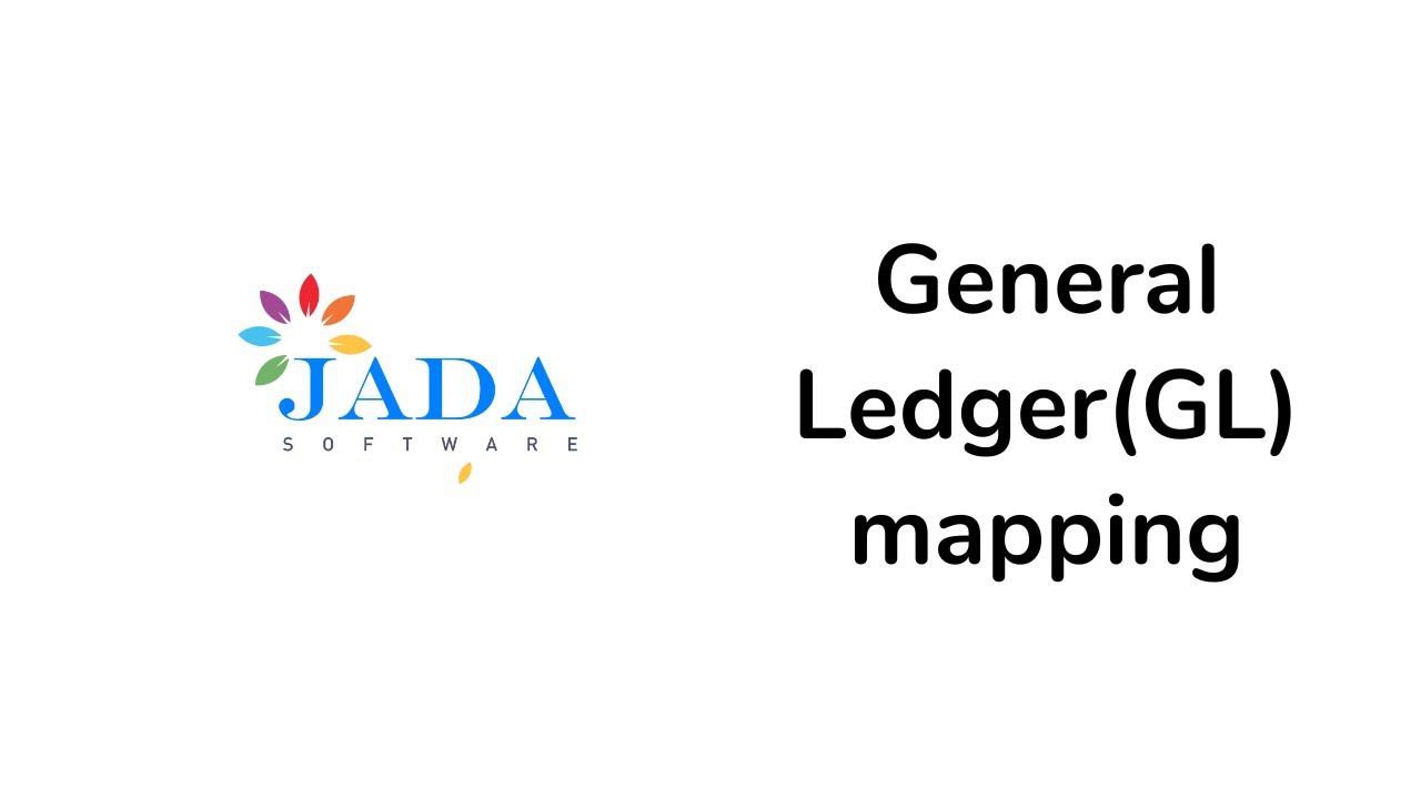 Jada Payroll Tutorial #4: General Ledger (GL) Mapping