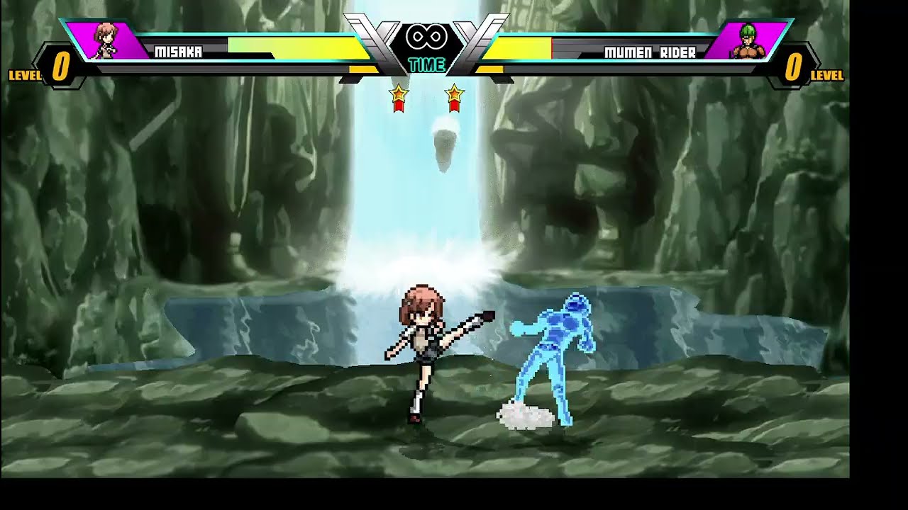 Misaka Vs Mumen Rider Jump Force Mugen V2