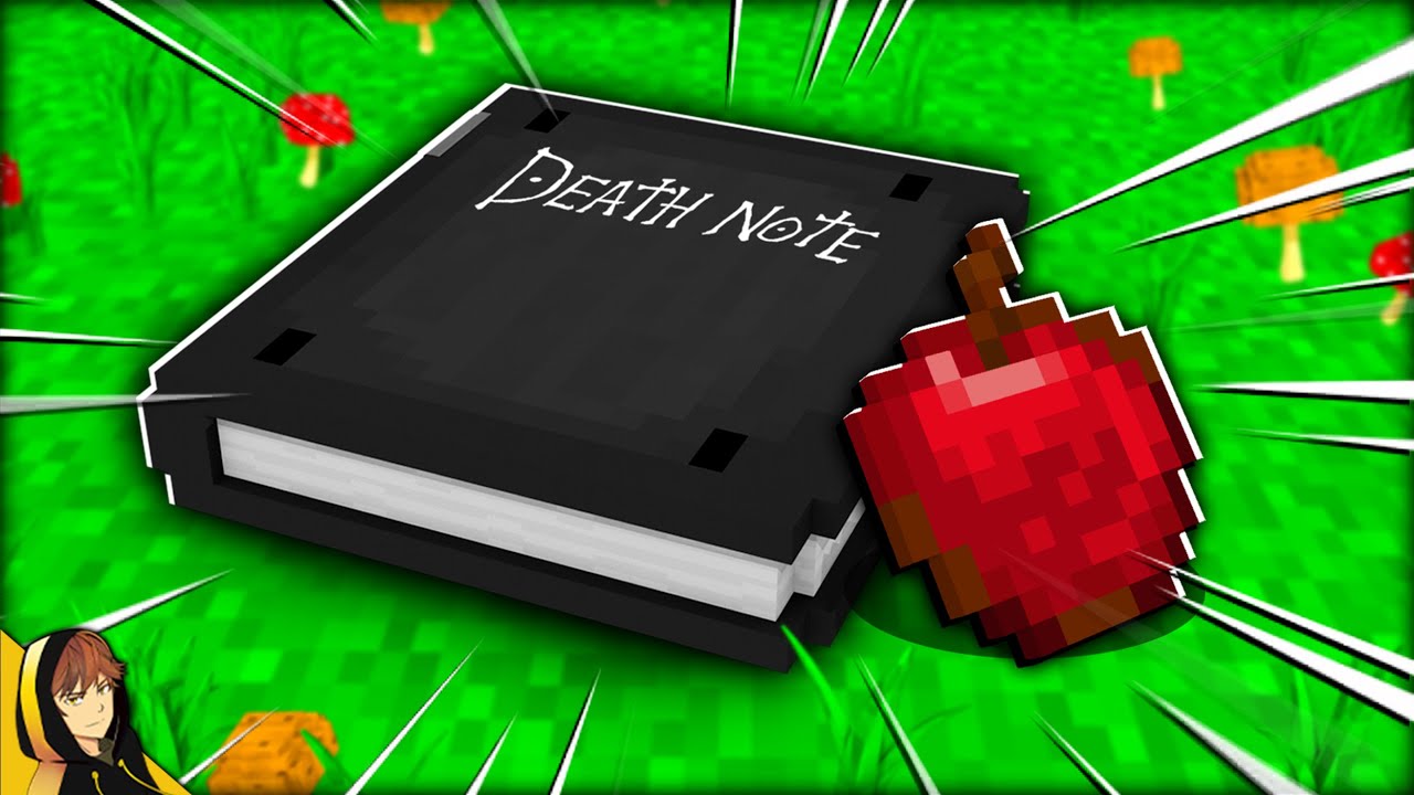 So I added the DEATH NOTE into Minecraft... BAD IDEA!!!