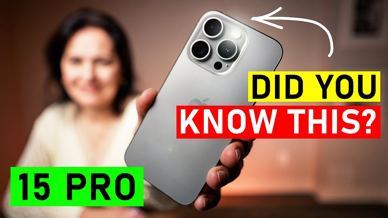 MASTER NEW CAMERA FEATURES on iPhone 15 pro & Max!  TUTORIAL FOR BEGINNERS!