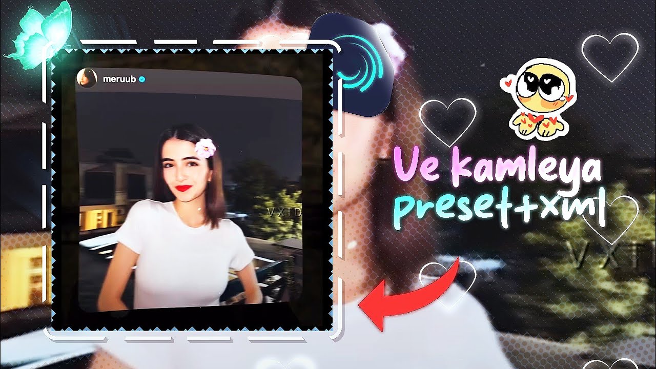 Ve kamleya after effects vs after motion simp edit 💐 #xml #alightmotion #preset