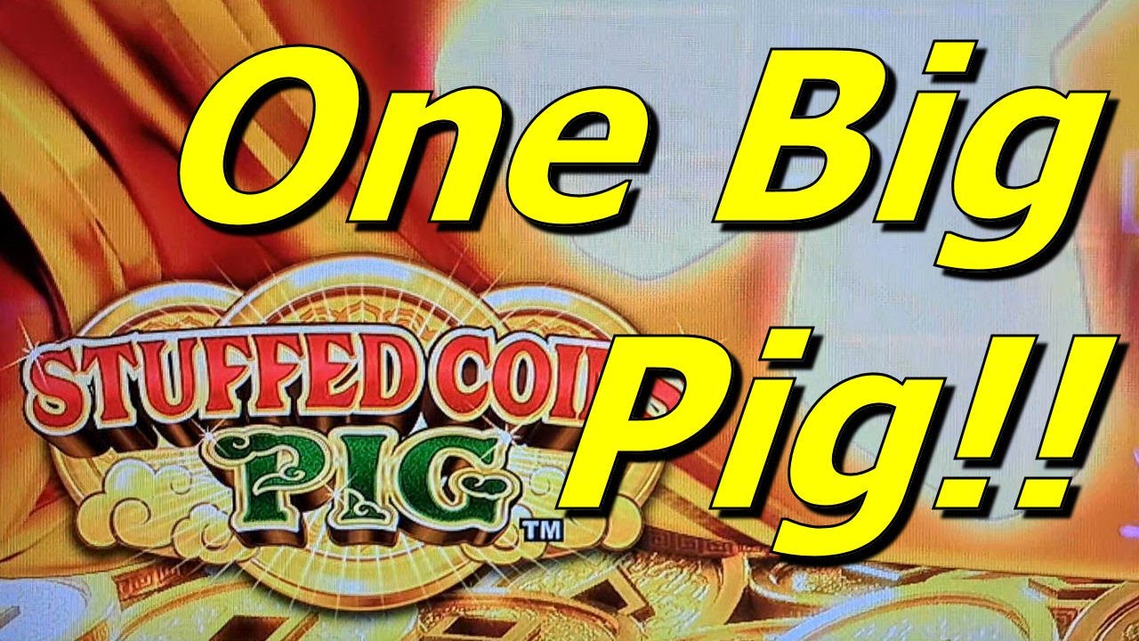 Stuffed Coins Pig One Big Pig!! Can we get that Piggy to Pop?? $20 Buy In!! Let's Try!!