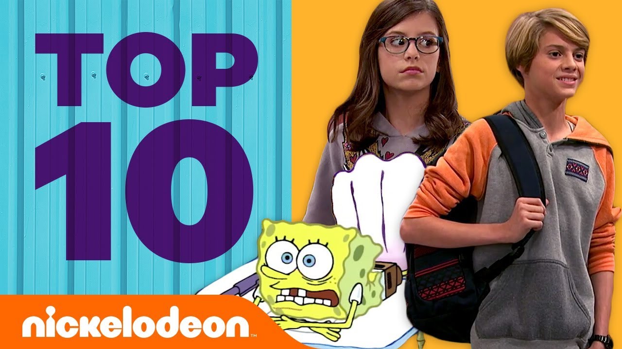 Top 10 #BacktoSchool Nick Scenes! Ft. SpongeBob, The Loud House & More! | Nick