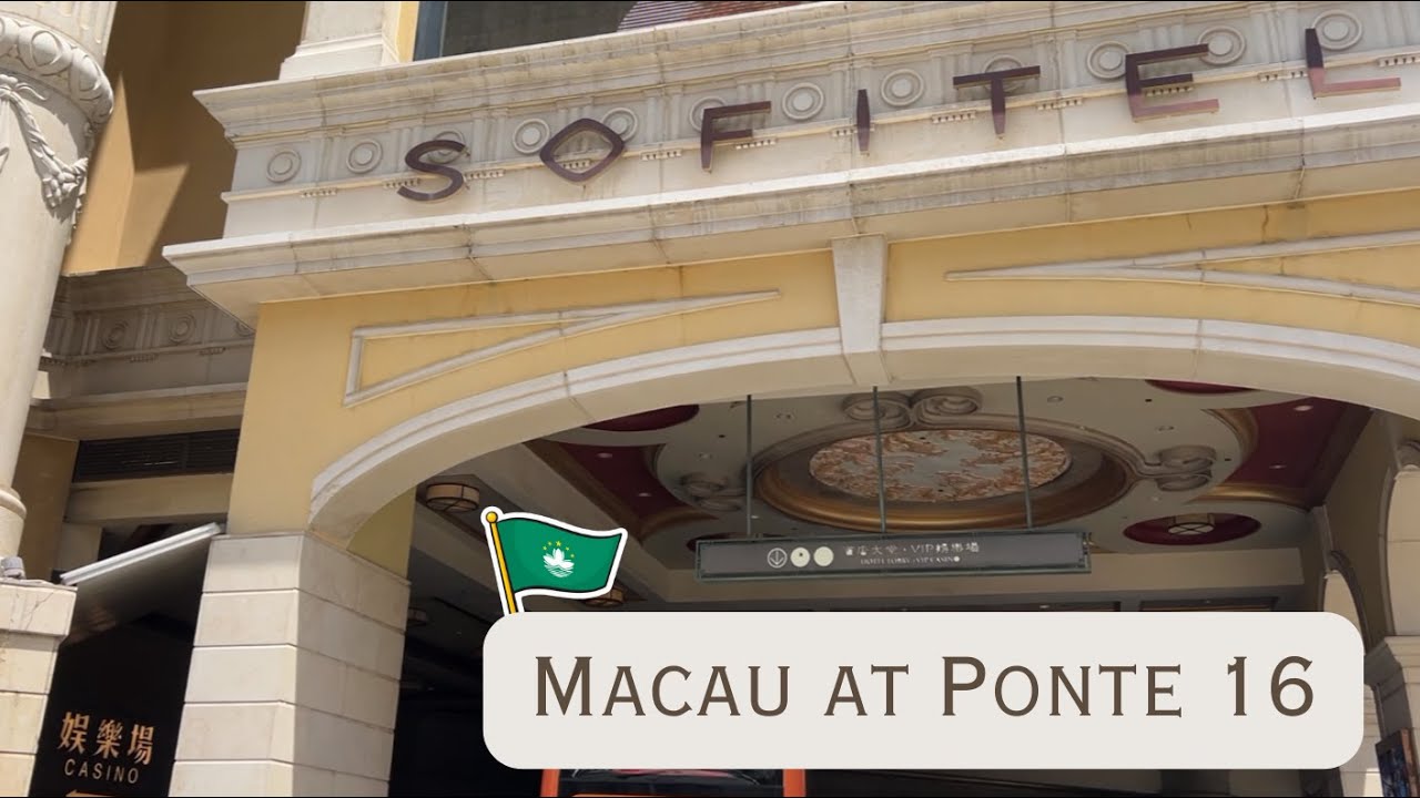 Sofitel Macau at Ponte 16 l Luxury King (River Views) Room Tour