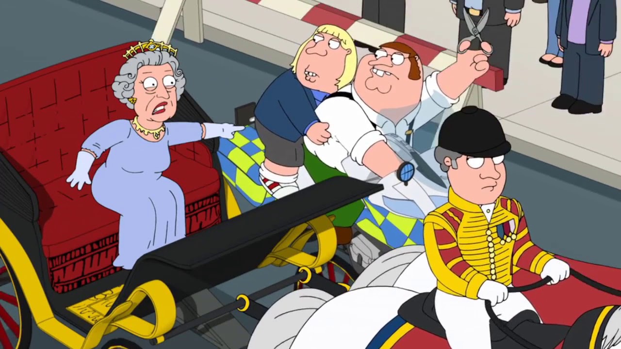 Family Guy  - Cutting The Queen's Hair