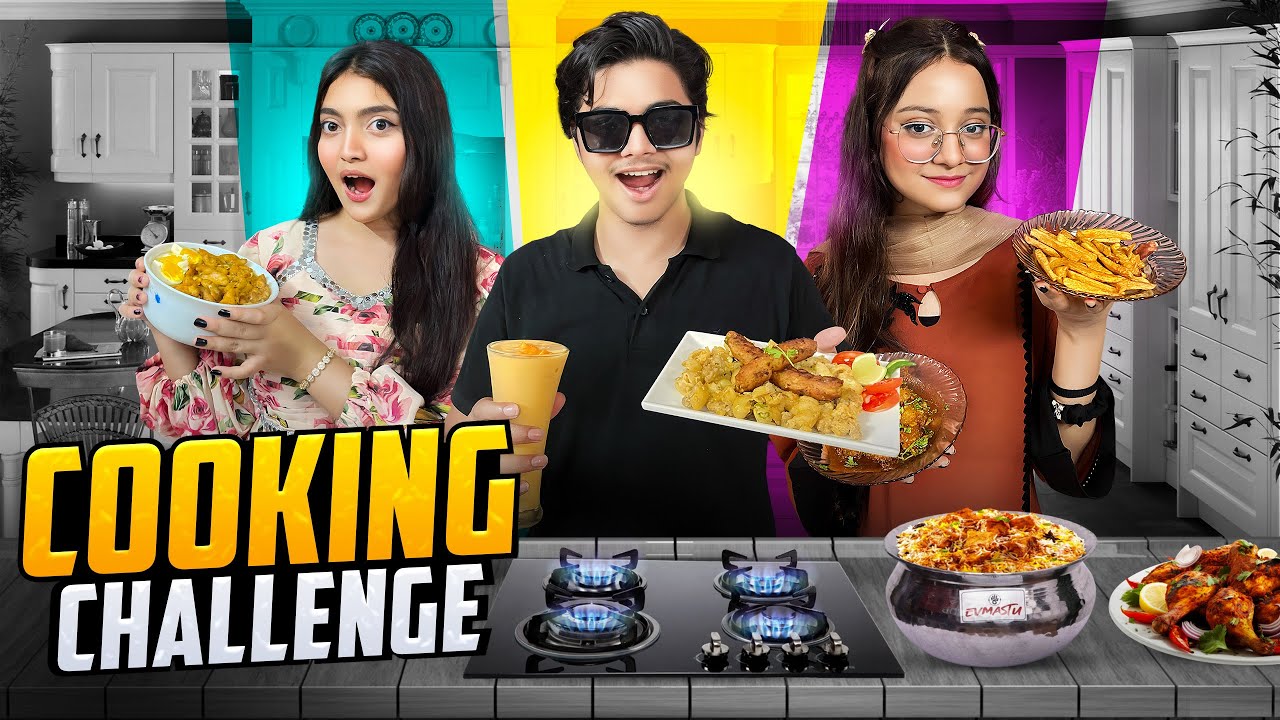 রান্না করার প্রতিযোগিতা | Cooking Challenge Competition | Riha | Sneha | Shafin The Vloger Boy |