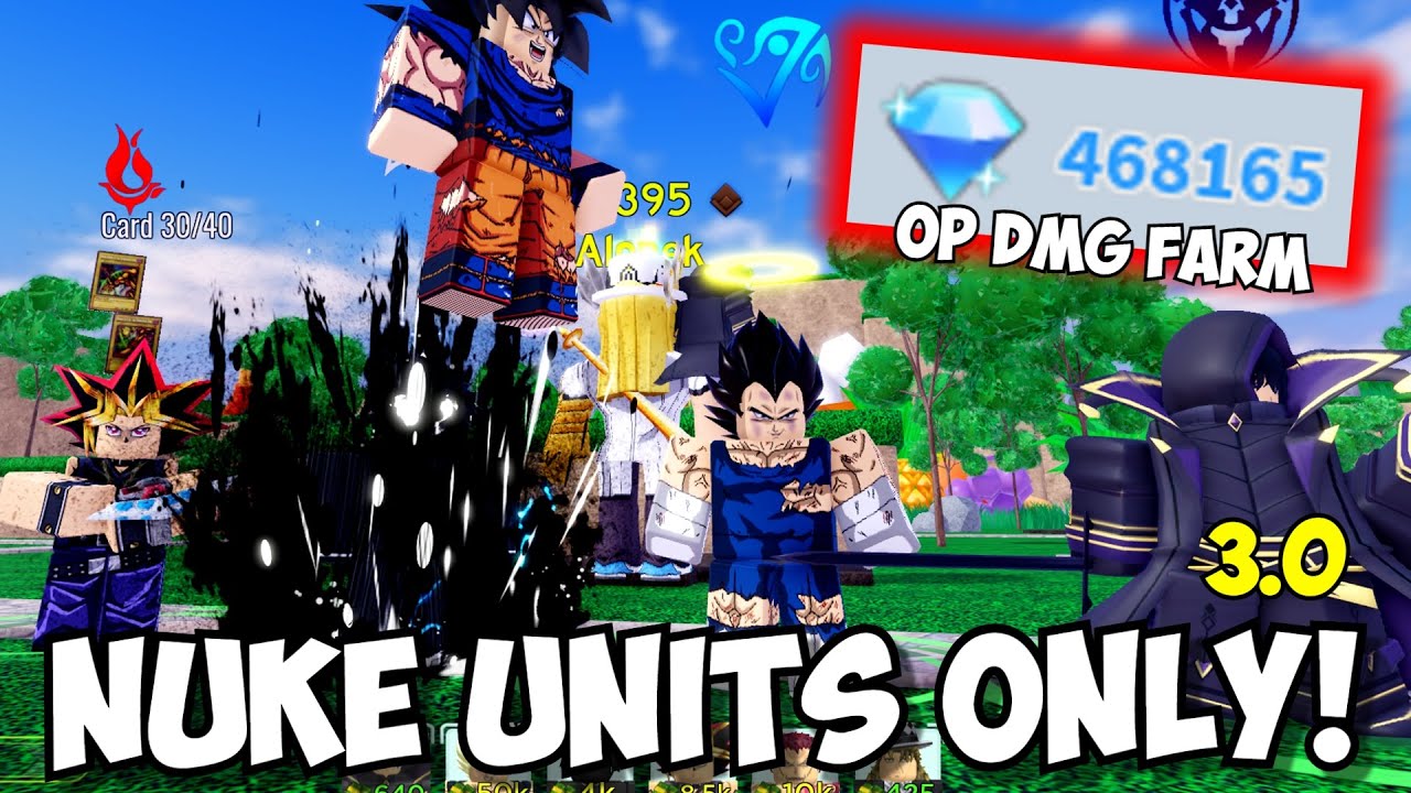 Nuker Units Only 3.0 Vs. Infinite Mode! (INSANE DAMAGE FARM) | ASTD Challenge