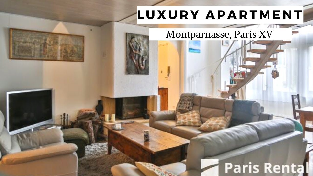 Luxury Rental Apartment Tour | Montparnasse Paris 15th | PARISRENTAL - REF. 5301