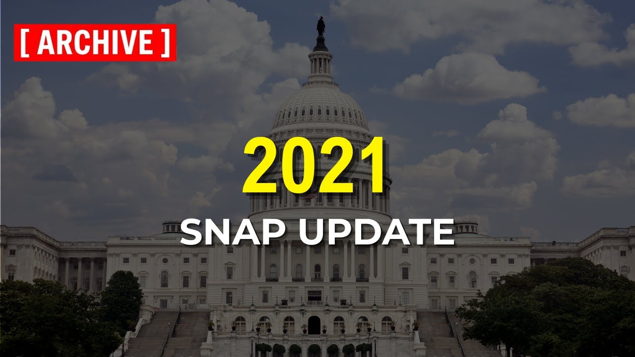 10 Food Stamps Changes in 2021
