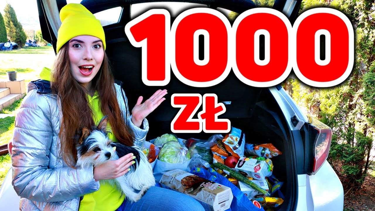 FOOD HAUL Z BAGAŻNIKA ZA 1000 ZŁ