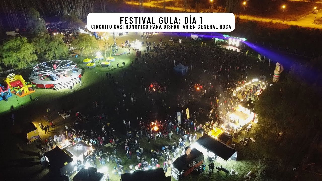 Disfrutamos a pleno del festival GULA en General Roca #R&iacute;oNegro