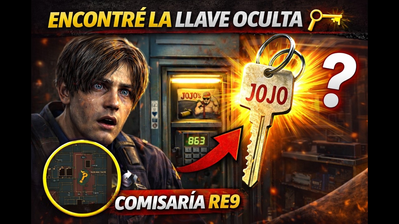 Resident Evil 9 Requiem: CÓMO ABRIR la taquilla “JOJO” de la Comisaría (código y ubicación exacta)
