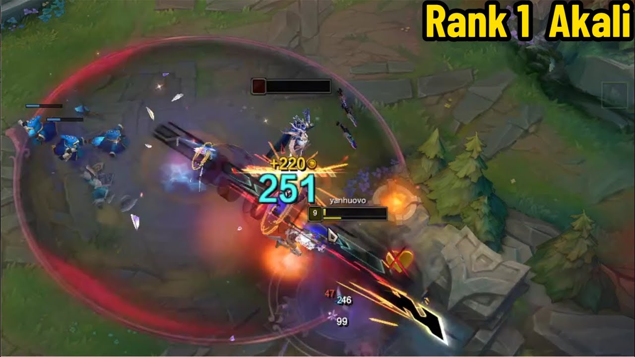 Rank 1 Akali: He is DOMINATING Super Server Challenger!