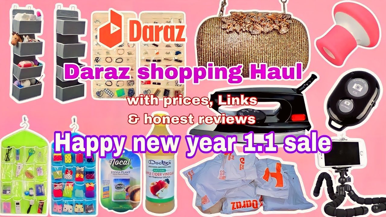 Daraz 1.1 sale shopping Haul | daraz 12.12 sale | daraz 11.11 sale |  @BanoTahirAli