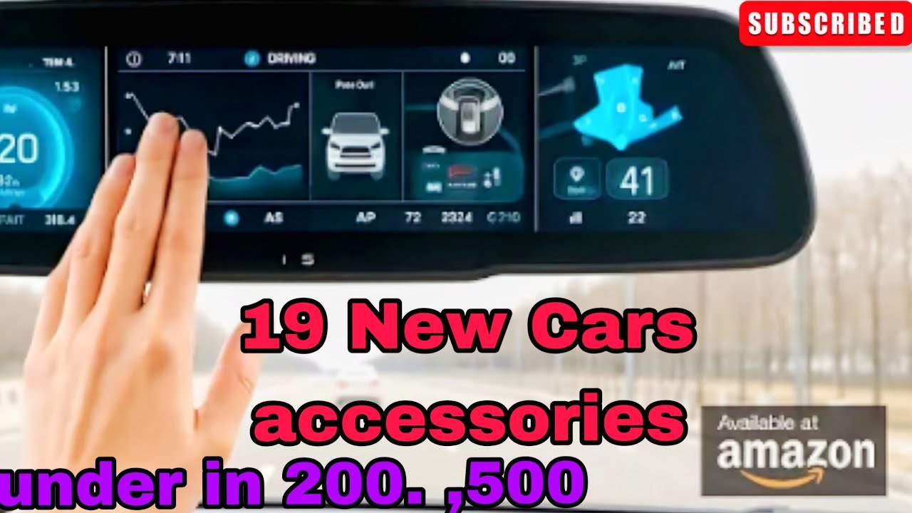 19 Amazing New Cars accessories 2026 Under in 200 , 500.  