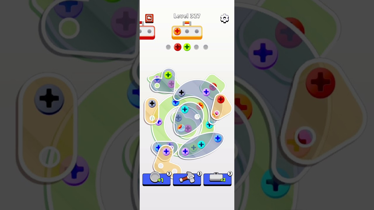 Screw Jam Level 327 Walkthrough Solution