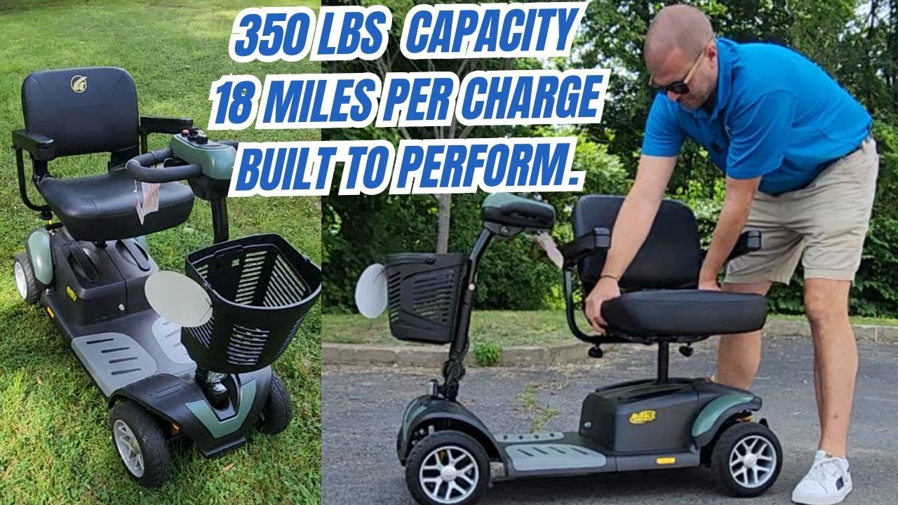 The Scooter That Goes 18 Miles! Golden Buzzaround EX GB148 Features & Demo