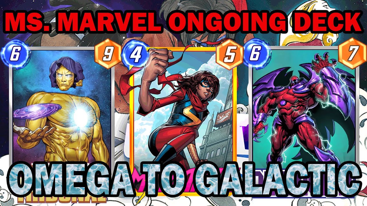 Ms. Marvel Ongoing Deck is EPIC! (Omega to Galactic)