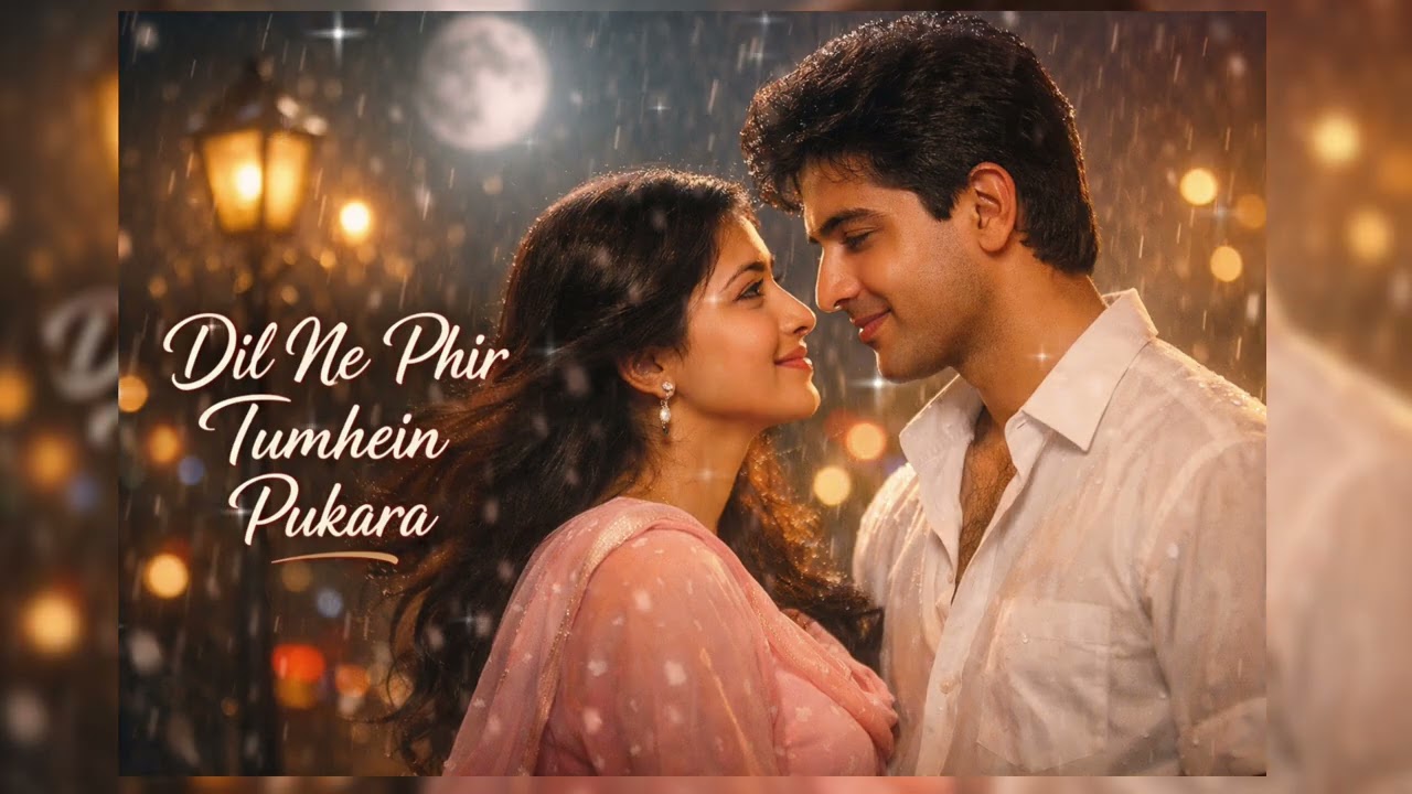 90’s Evergreen Hindi Love Song 💕 | Tere Khayalon Mein | Male Female Bollywood Love Song