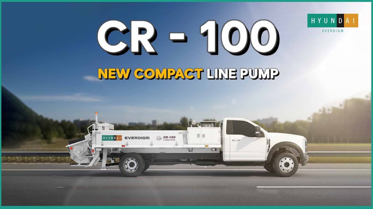 HYUNDAI EVERDIGM NEW COMPACT LINE PUMP CR-100