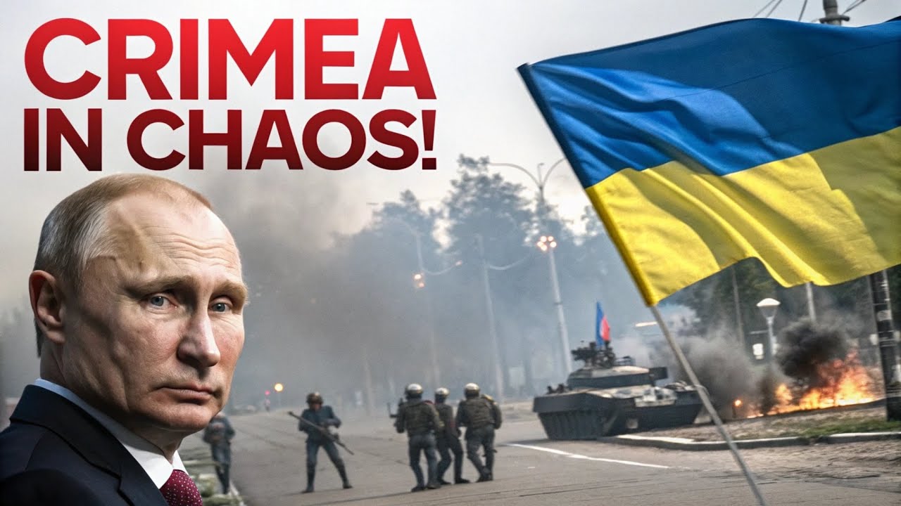 Crimea in Chaos! Ukraine Hits Hard – Russia’s Last Stand?