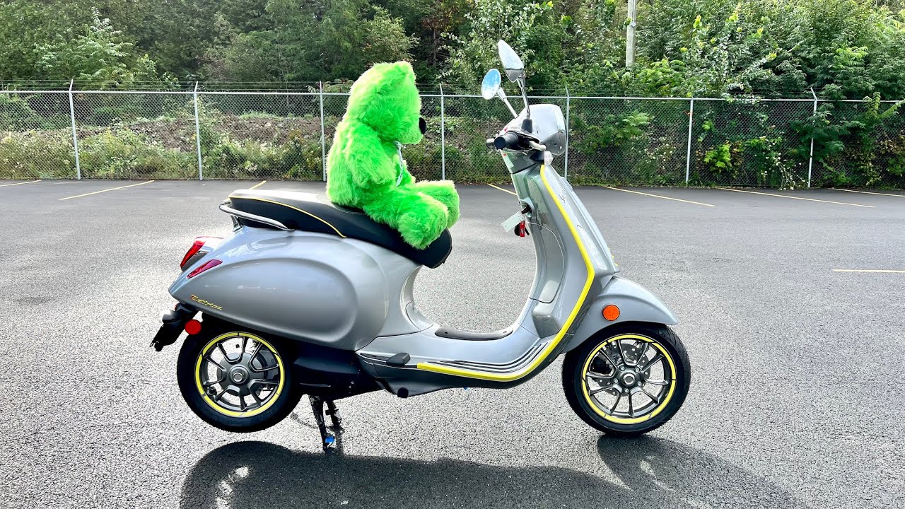 Vespa Elettrica: первый взгляд, подробный обзор