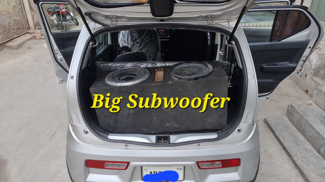 Installing Subwoofer in Suzuki Alto