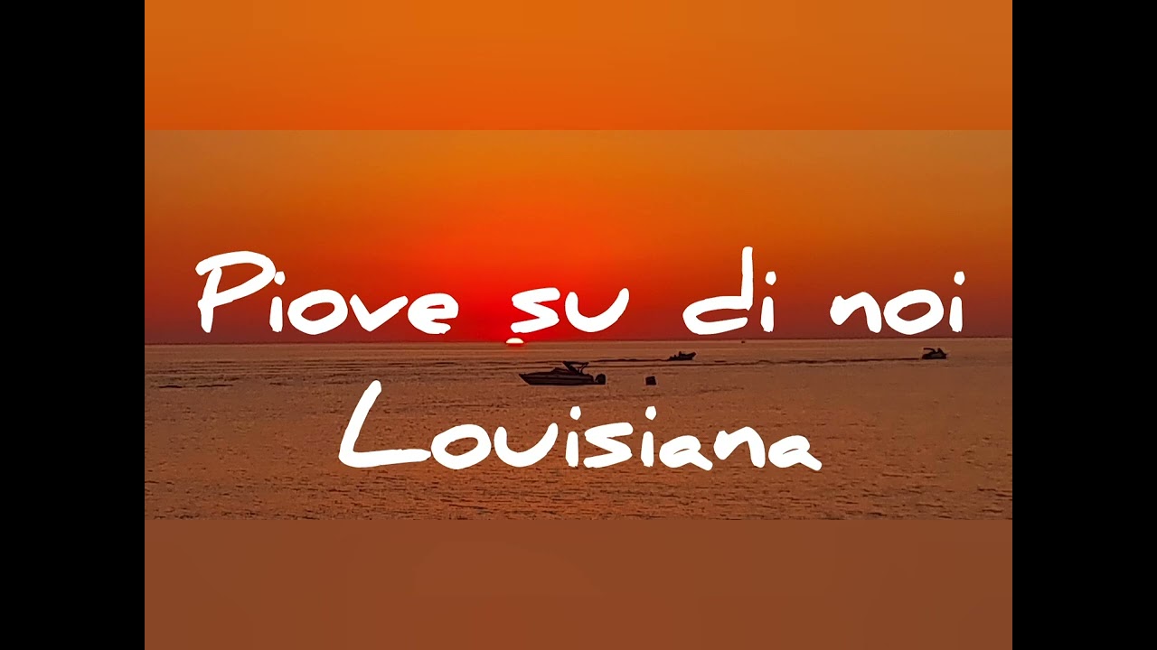 Litfiba Louisiana karaoke (base devocalizzata)